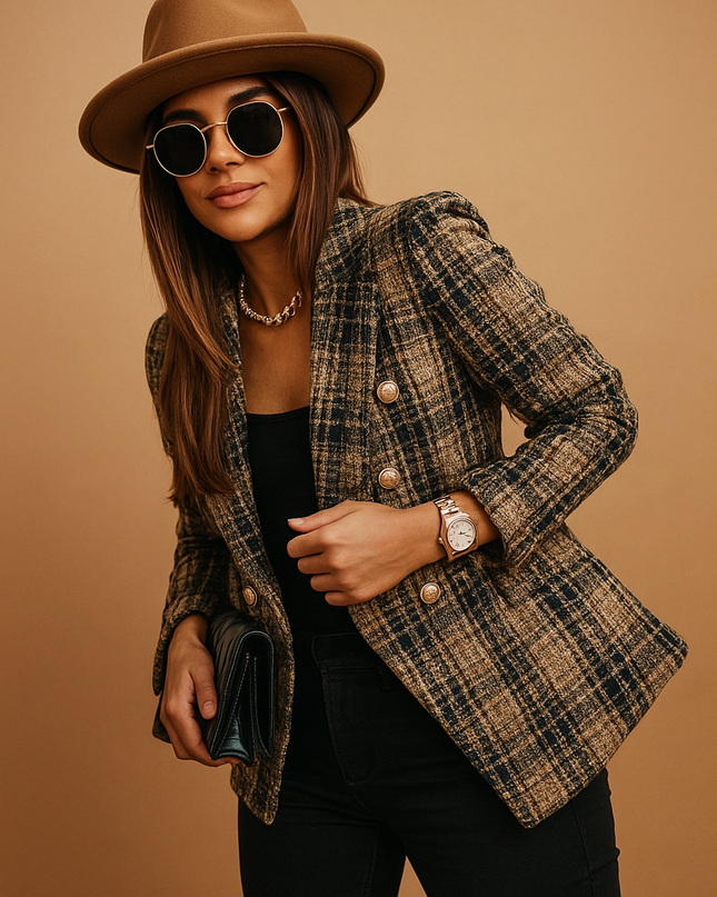 Aria - Eleganter taillierter Damenblazer