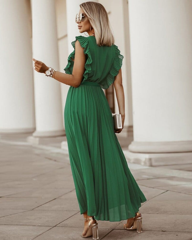 Trada - Kleid mit V-Ausschnitt