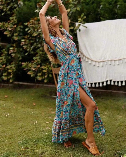 Philo - Maxikleid mit hohem Schlitz