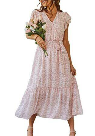 Gerlinde  - Ibiza Kleid mit Print