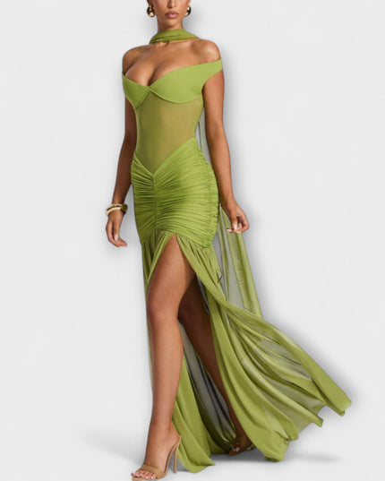 Aylin – Schlitzkleid mit Wow Faktor