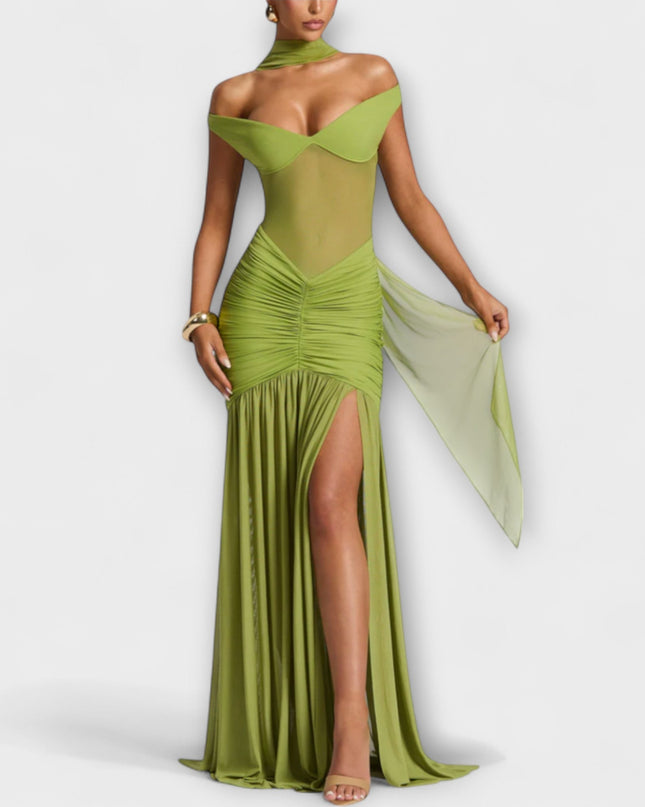 Aylin – Schlitzkleid mit Wow Faktor