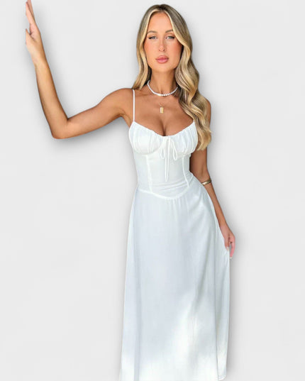 Veronika - Midi-Länge Kleid