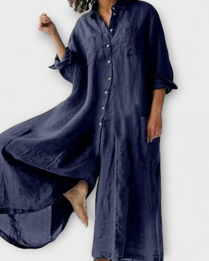 Theodora - Bequemer, lockerer Jumpsuit