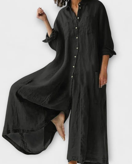 Theodora - Bequemer, lockerer Jumpsuit