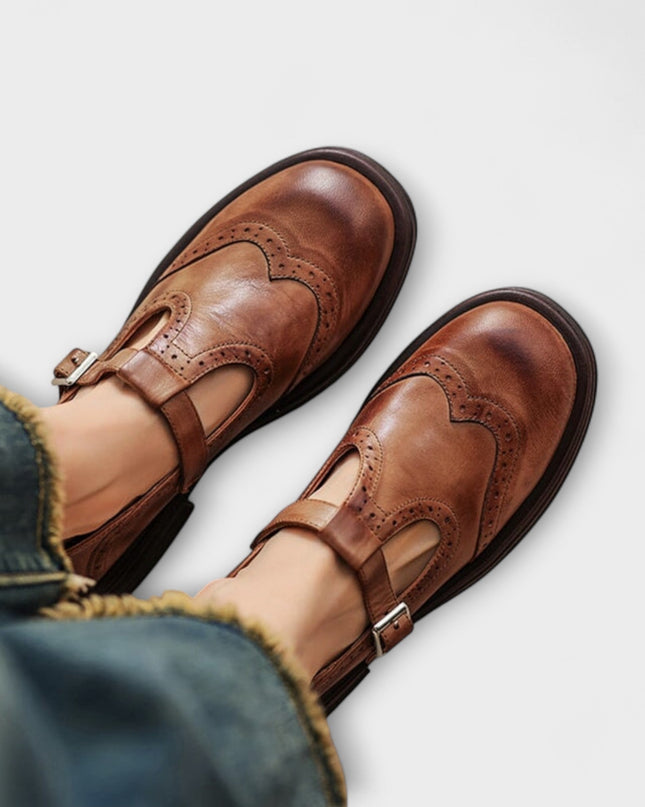 Emilia - Leder Mary Janes