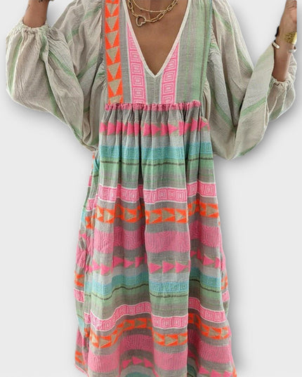 Benedikta - Vibrant Lose Kleid