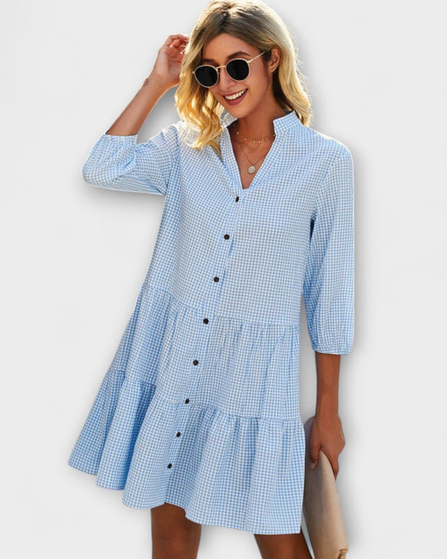 Tina - Luftiges Midi-Kleid