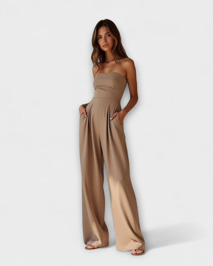 Amélie - Eleganter Strapless Jumpsuit