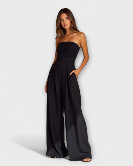Amélie - Eleganter Strapless Jumpsuit