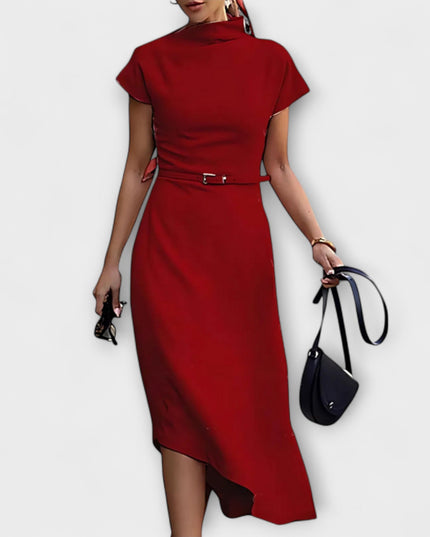 Waltraut - Asymmetrisches Urban Kleid