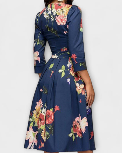 Xenia - Elegantes knielanges Kleid