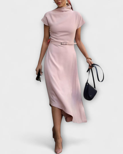 Waltraut - Asymmetrisches Urban Kleid