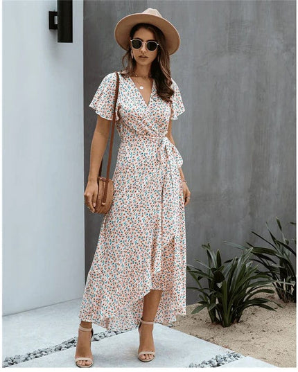 Gerlinde  - Ibiza Kleid mit Print