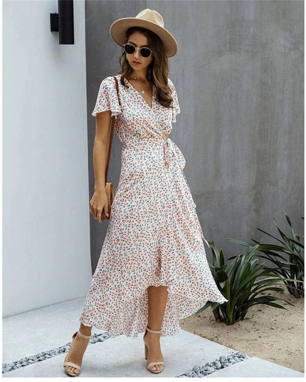 Gerlinde  - Ibiza Kleid mit Print