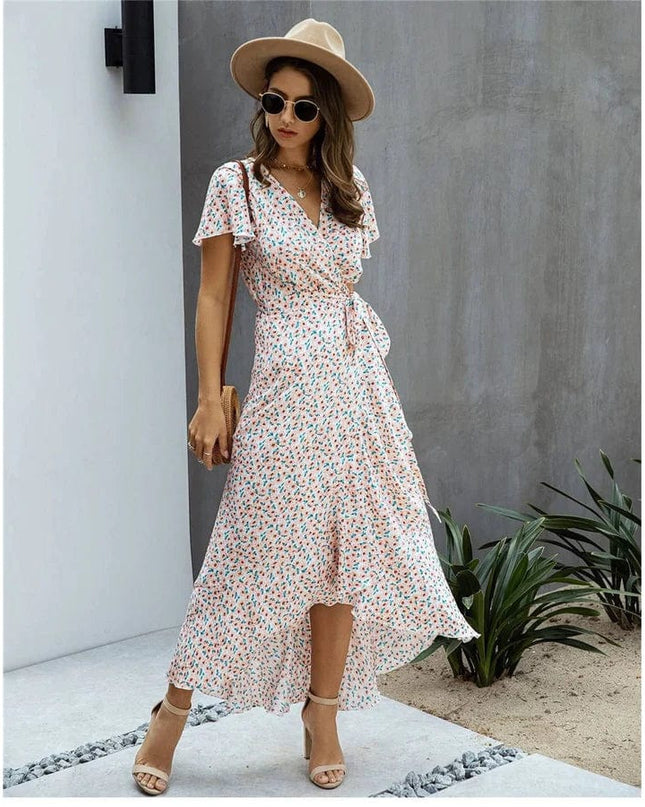 Gerlinde  - Ibiza Kleid mit Print