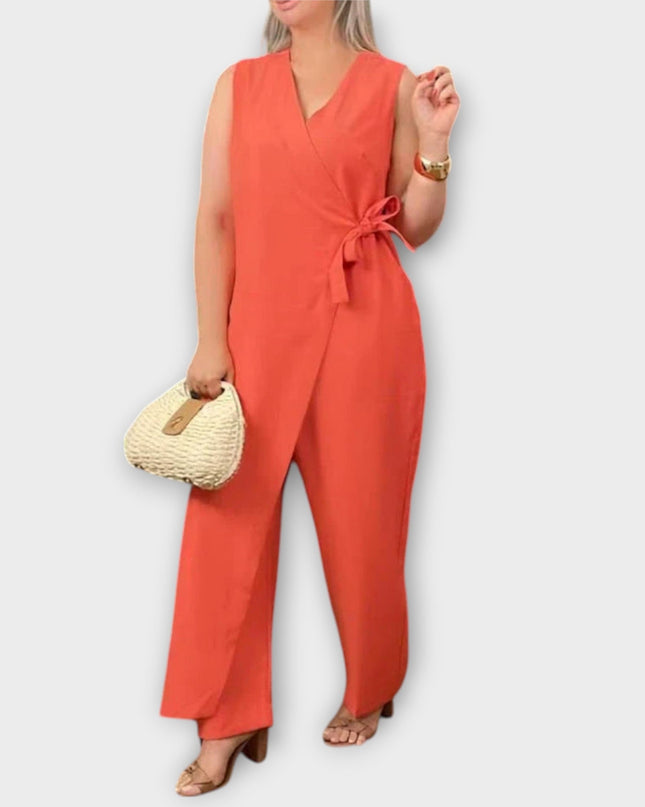 Jana - Eleganter Jumpsuit mit Wickelschnitt