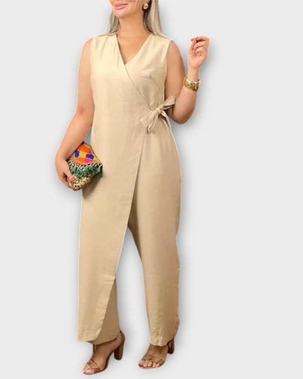 Jana - Eleganter Jumpsuit mit Wickelschnitt