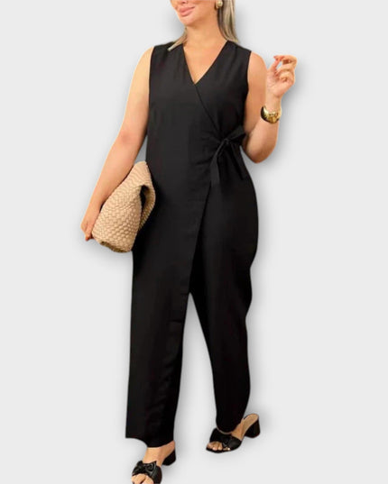 Jana - Eleganter Jumpsuit mit Wickelschnitt