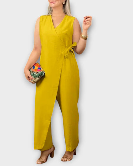 Jana - Eleganter Jumpsuit mit Wickelschnitt
