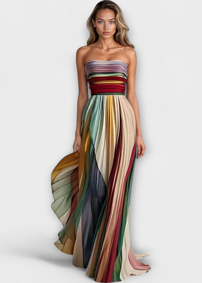 Yara - Langes Kleid aus Premiumstoff