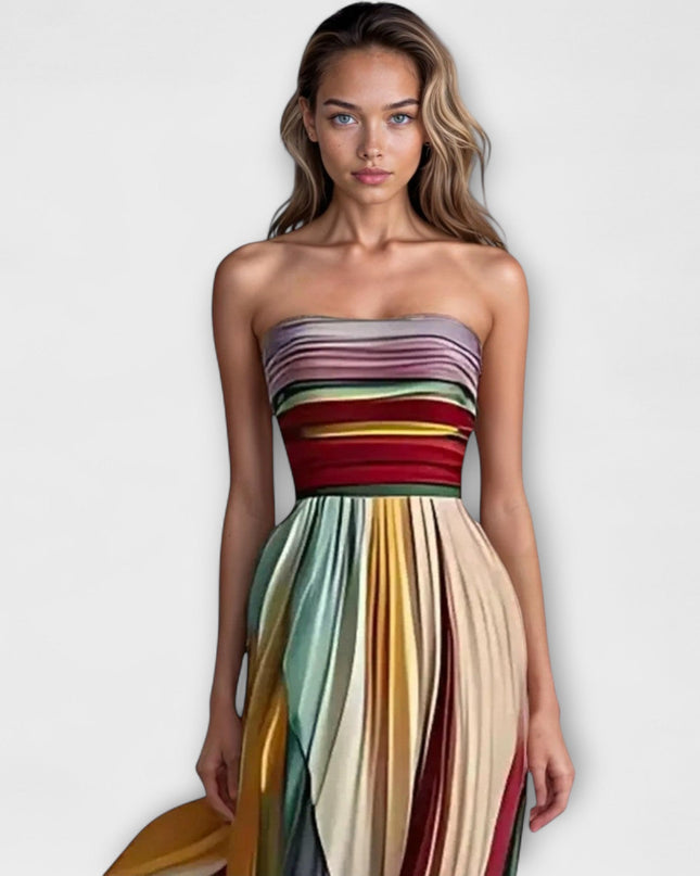 Yara - Langes Kleid aus Premiumstoff