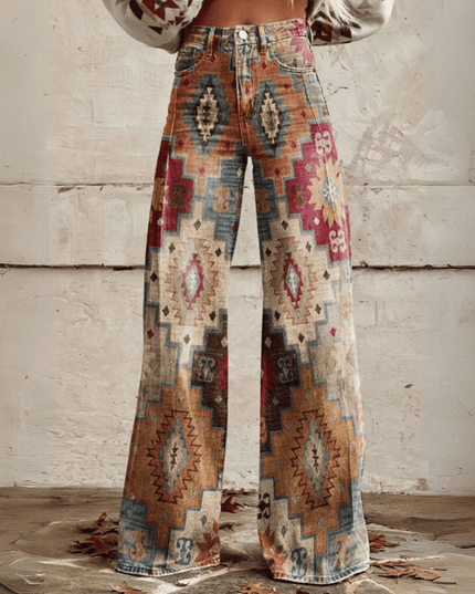Minna - Boho Hose im Vintage Stil