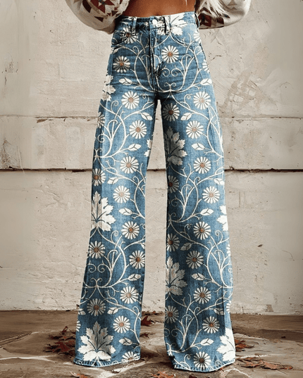 Minna - Boho Hose im Vintage Stil