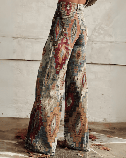 Minna - Boho Hose im Vintage Stil