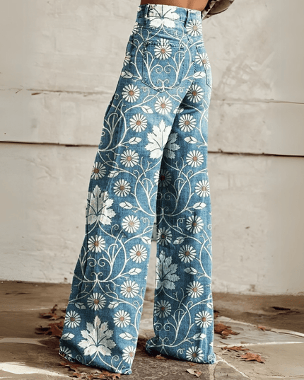 Minna - Boho Hose im Vintage Stil