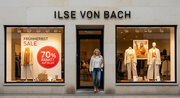 <h2>Frühherbst-Sale<br/><span style="text-decoration:underline">bis zu 70% Rabatt.</span></h2>