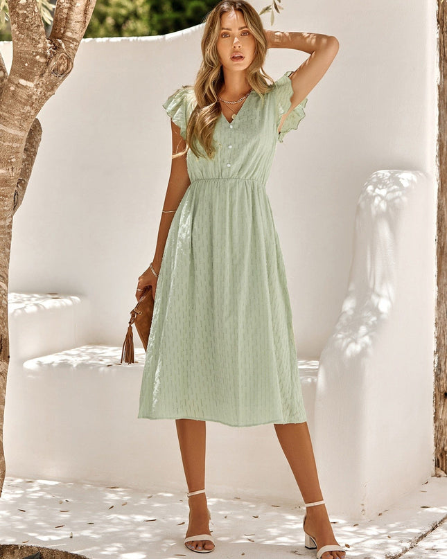 Hilde - Midi-Kleid für Hochzeitsgäste
