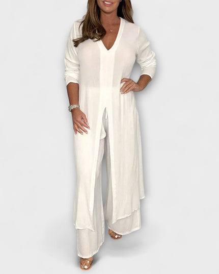Nahia – Zweiteiliges Damen Co-Ord Set Mit Stilvollem Look