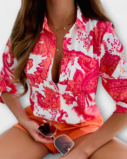 Bluse mit klassischem Kragen