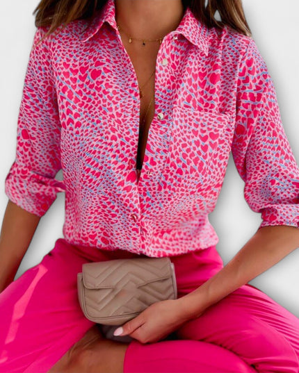 Bluse mit klassischem Kragen